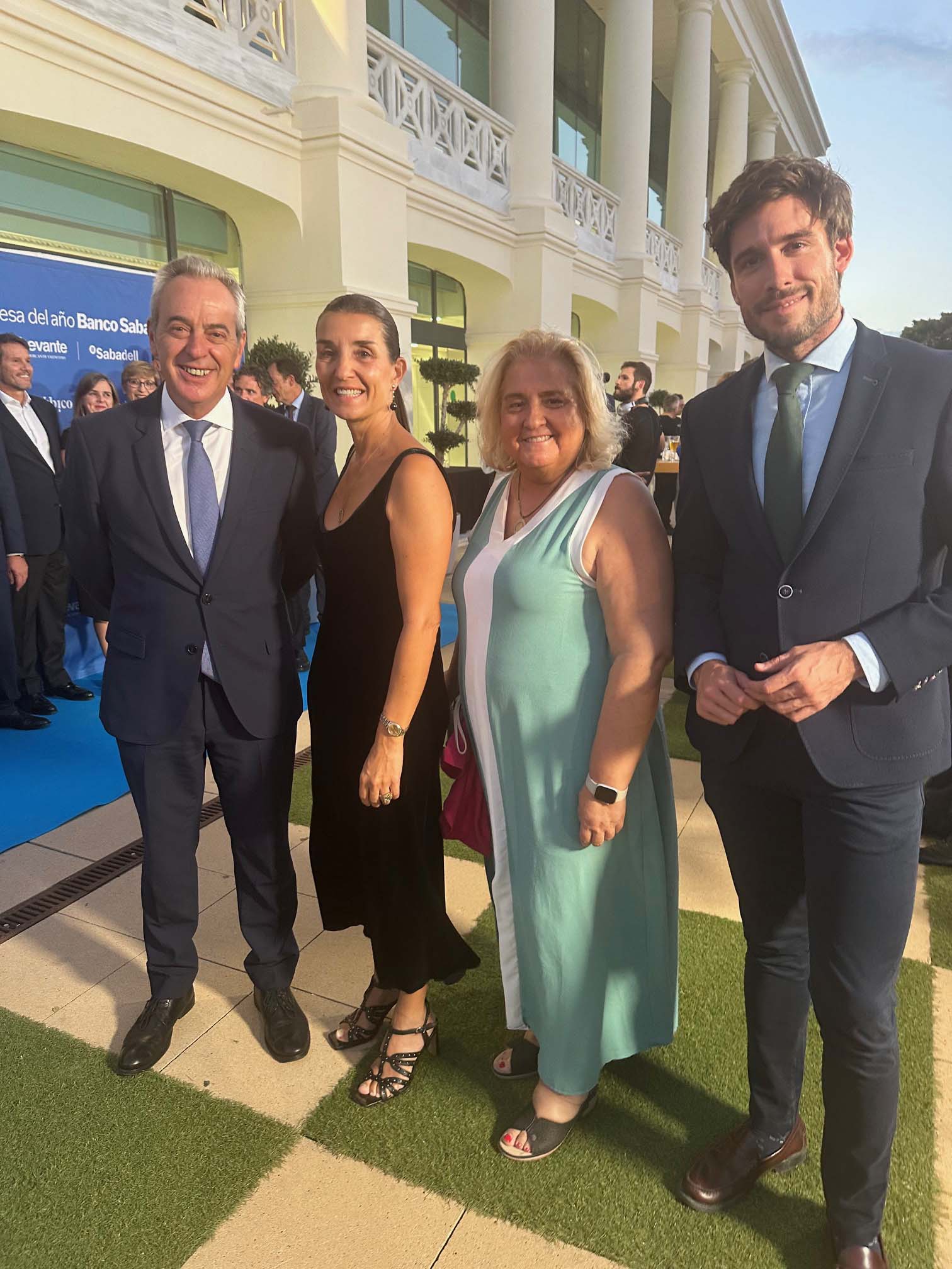 José Luis Valencia, Ruth Merino, María José Ferrer Sansegundo y Juan Carlos Caballero.