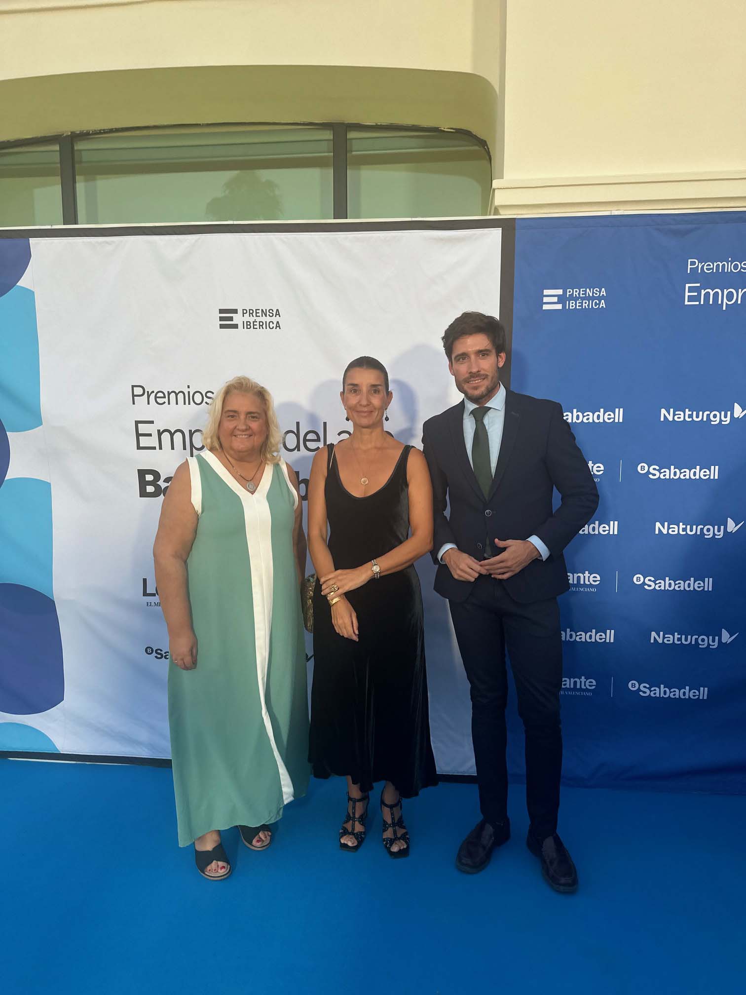 María José Ferrer Sansegundo, Ruth Merino y Juan Carlos Caballero.