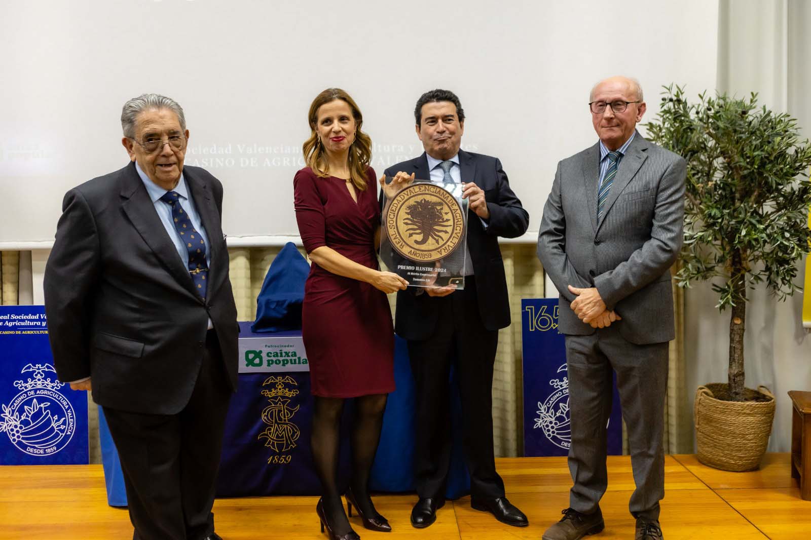 Manuel Sánchez Luengo, Elena y Rafael Lis y Cristobal Aguado