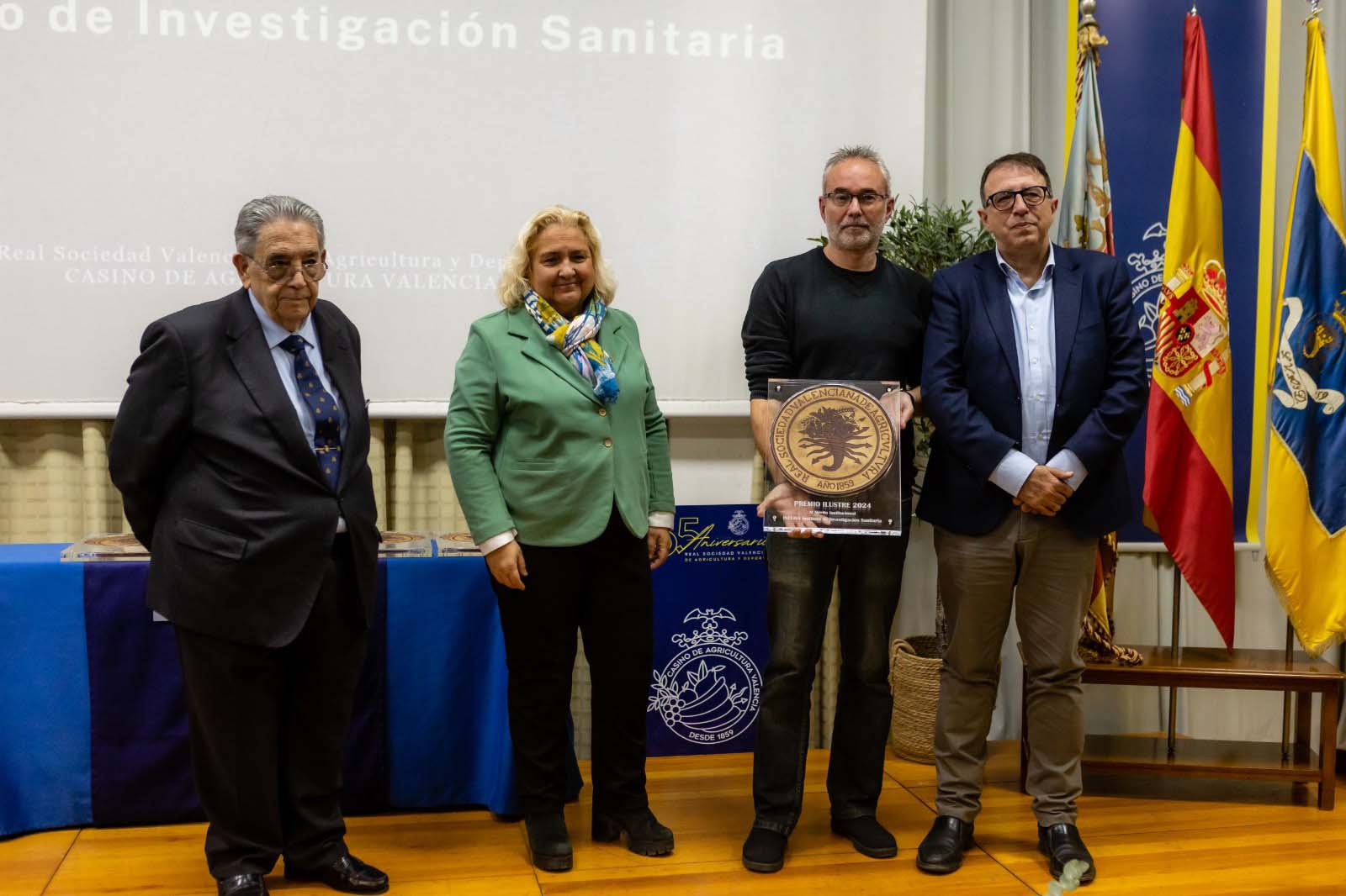 Manuel Sánchez Luengo, Maria José Ferrer Sansegundo, Arturo López Castell y Vicente de Juan