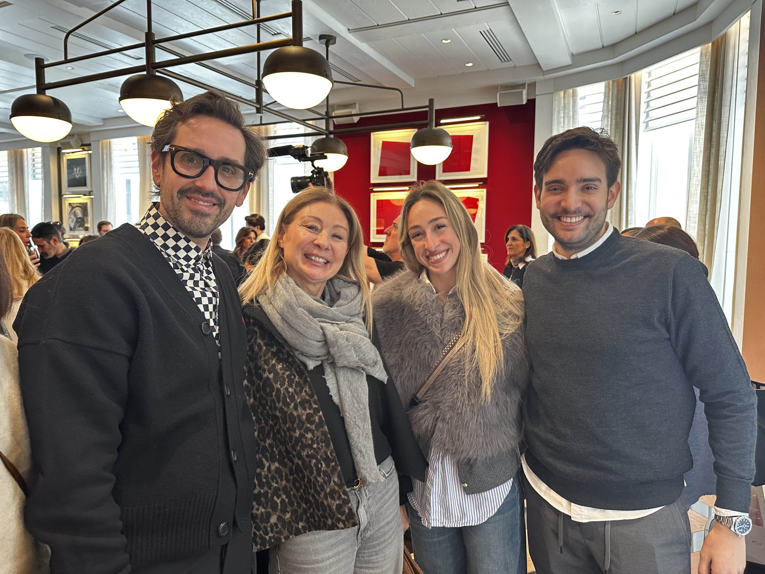 Álex Jordá, Rosa García, Ainhoa Segrera y Alejandro Almudever.