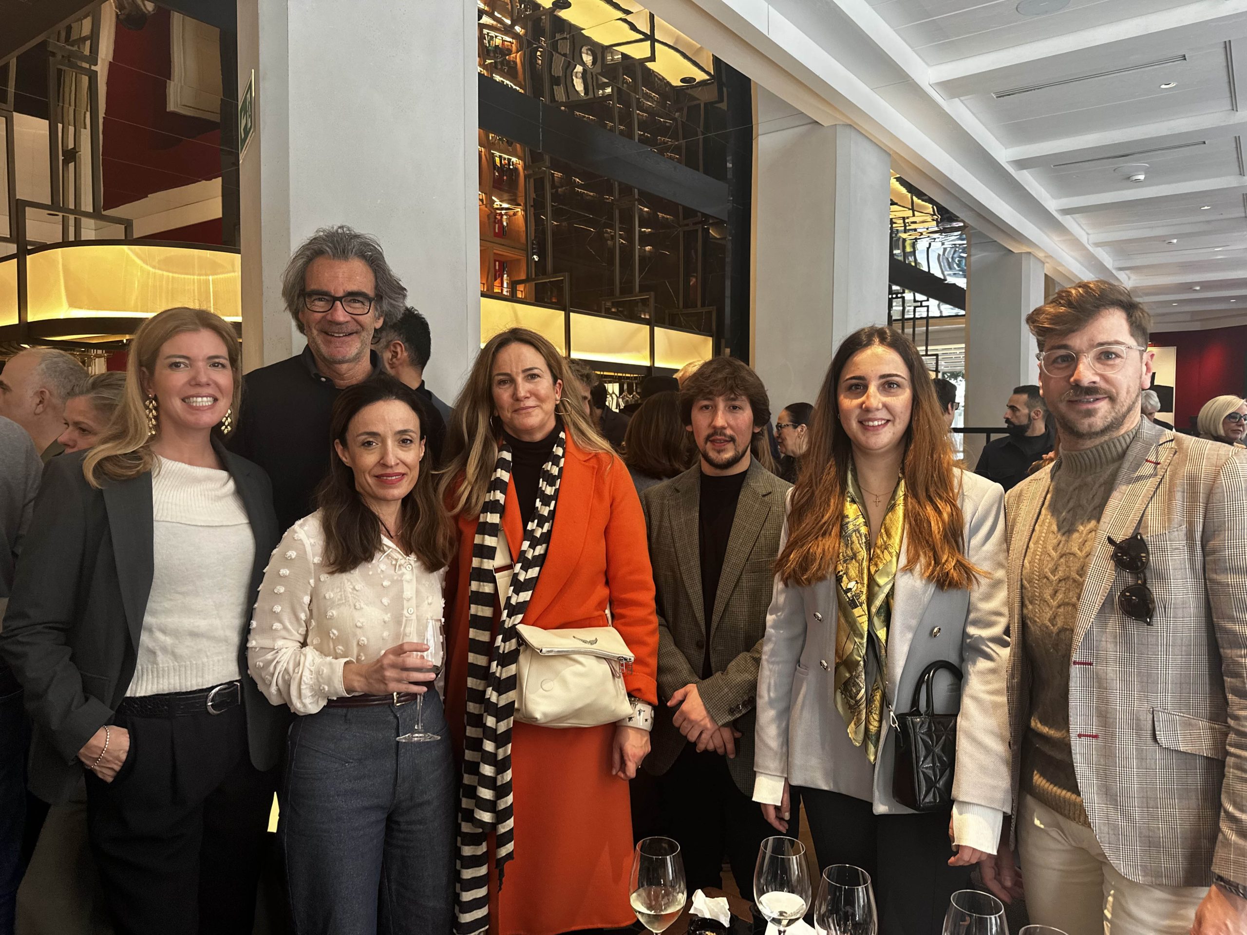 Arancha Pérez Pous, Chimo Escario, Ana Gómez-Yaual, Teresa Almerich, José Ramón Mondejar, Teresa Paniagua y Daniel Grimalt.